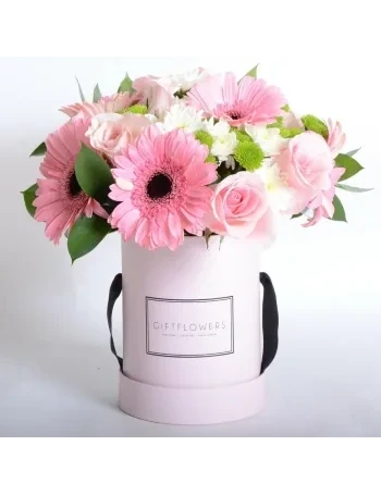 Box of flowers PINK